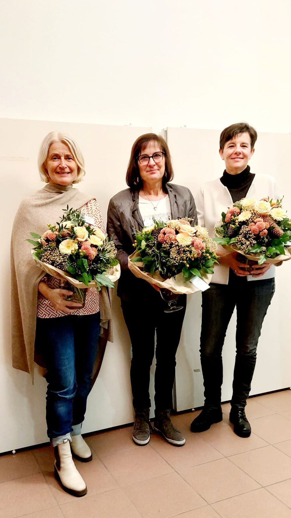 vlnr: Brigitta Minikus, Annamarie Zeberli, Isabelle Wepfer